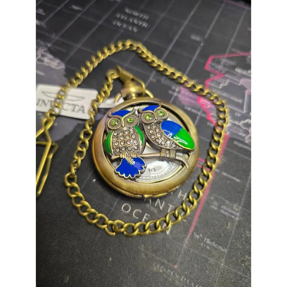 Invicta Vintage Men's Pocket Watch - 47mm, Bronze (79004)